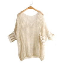 2012秋冬風(fēng)尚 金線稀疏針織套頭衫，勾勒個(gè)性大氣之美